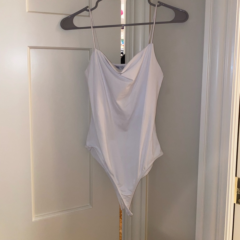 Zara White Bodysuit